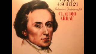 Claudio Arrau Chopin Scherzi op.54 VINYL RIP