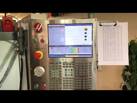 Opstart af Haas VF2 TR160