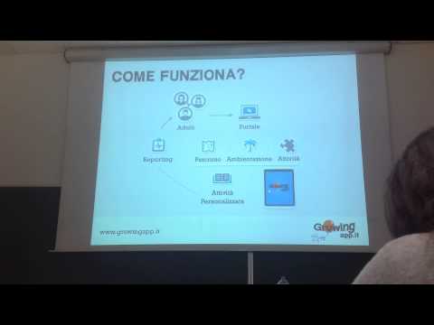 Pitch #swverona aGrowingApp - App. per aiutare crescita bambini - Andrea Persico