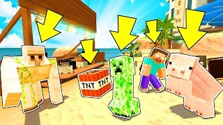 NASCOSTI DENTRO AL FILM DI MINECRAFT!!