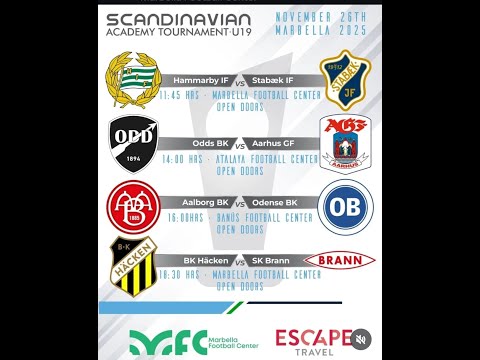 LIVE: Scandinavian Academy Tournament U19 - Day 2