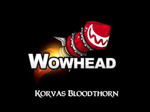 Korvas Bloodthorn - Voice Over - Legion (Spoiler)