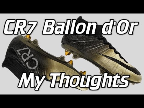 Ballon d'Or Rare Gold Nike CR7 Mercurial Superfly 4 - My Thoughts