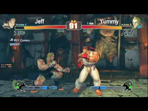 UBC Overture 6 - Jeff (Ryu) vs Yummy (Abel)