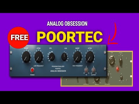 Analog Obsession - POORTEC // FREE New PULTEC EQ ?