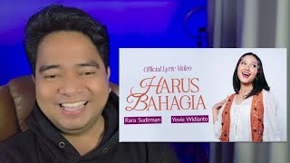 Download lagu Reaction RARA SUDIRMAN - HARUS BAHAGIA (Yovie Widianto) | Lyric Video mp3 Download lagu Reaction RARA SUDIRMAN - HARUS BAHAGIA (Yovie Widianto) | Lyric Video mp3