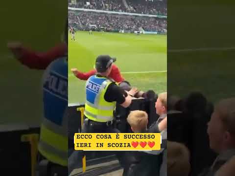 ECCO cosa è successo ieri in SCOZIA #shorts #ultras