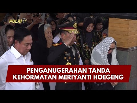 PRESISI UPDATE: PENGANUGERAHAN TANDA KEHORMATAN MERIYANTI HOEGENG 04/02/26 (20.00)