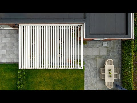 CORNELS Privatprojekt Lamellenüberdachung ALYA CORNELS Elite-Serie