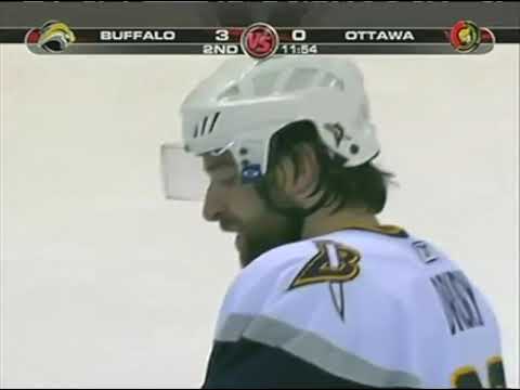 Chris Drury's Last Goal as a Buffalo Sabre - Game 4, 2007 ECF Senators vs. Sabres
