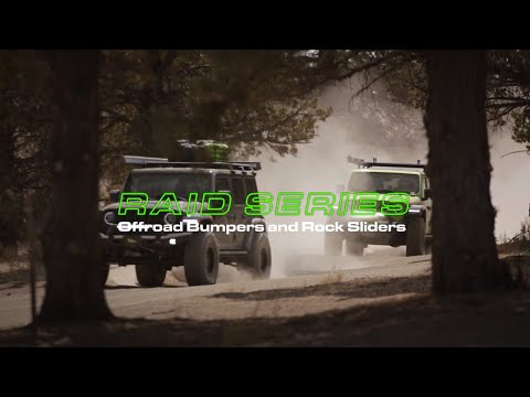 Raid Series Off-Road Bumpers & Rock Rails Suited for Jeep Wrangler & Gladiator | Ironman 4x4 America