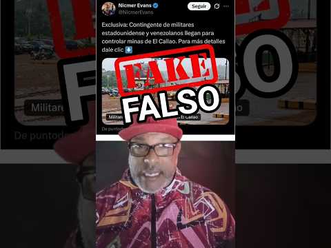 militares estadounidense en el arco minero ciudad Bolivia es falso #noticias #eeuu