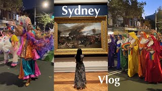 Sydney vlog｜マルディグラ🏳️‍🌈｜美術館｜フィッシュマーケット🐠🍜