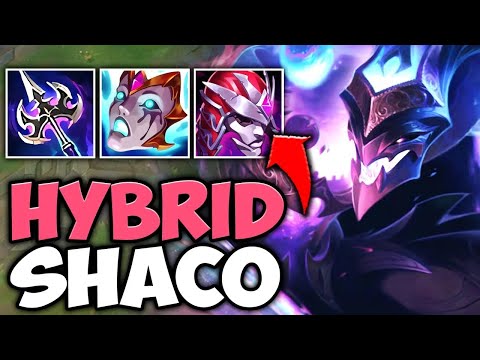 I played the WEIRDEST Shaco build you've ever seen (HYBRID SHACO)