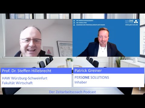 Interne Mitarbeiterzufriedenheit in der Zeitarbeit | Prof. Dr. Steffen Hillebrecht im Podcast