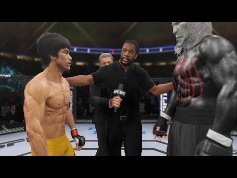 Bruce Lee vs. God Knull - EA Sports UFC 4 - Epic Fight 🔥🐲