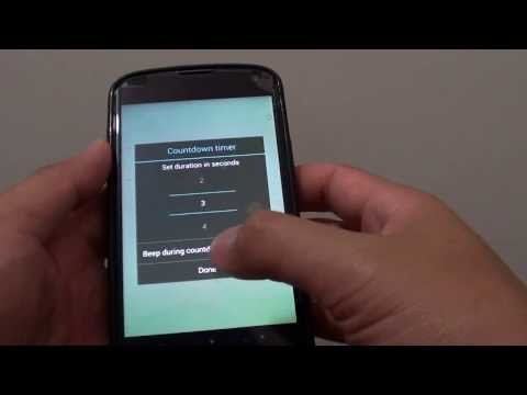 Google Nexus 4: How to Set a Camera Timer