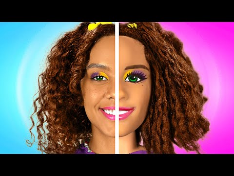 MAKEOVER für KAPUTTE PUPPE! REICHES Mädchen adoptiert arme Puppe | Probleme von La La Lebensfreude