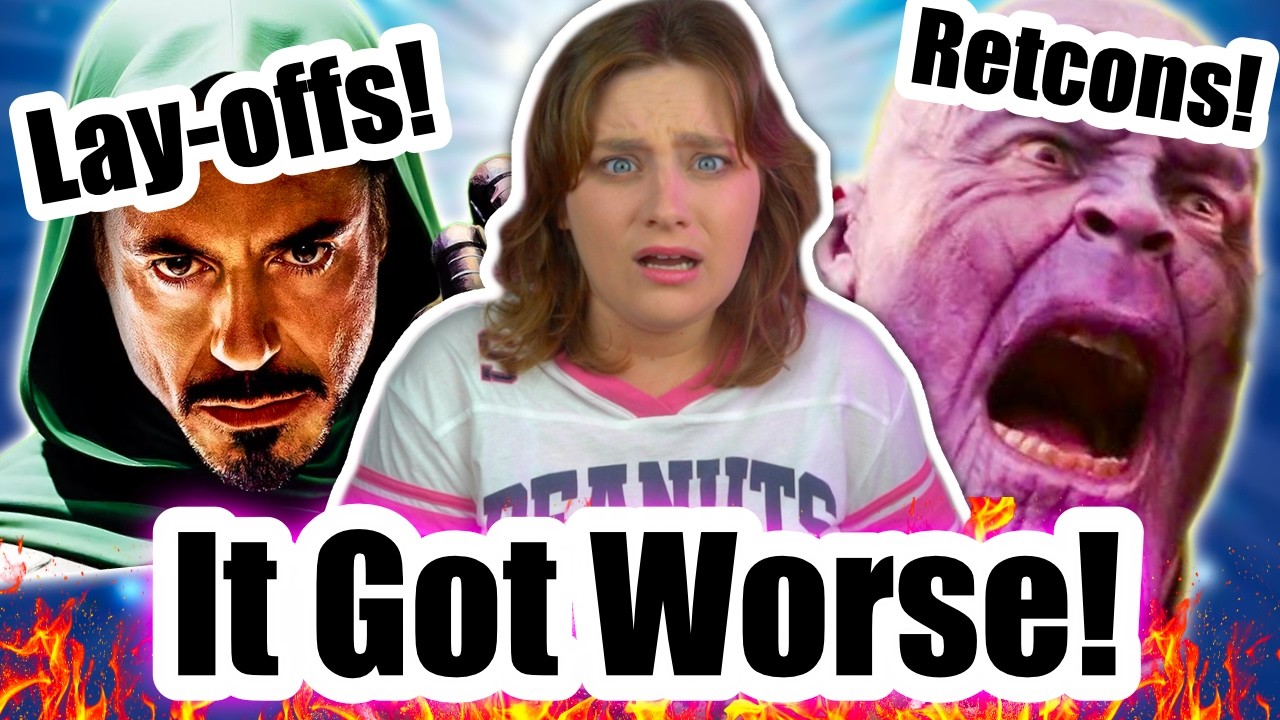 Marvel Studios is in COMPLETE FREEFALL! (major layoffs, retcons, and more!)