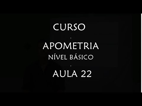 CURSO: APOMETRIA - NÍVEL BÁSICO - 22ª AULA