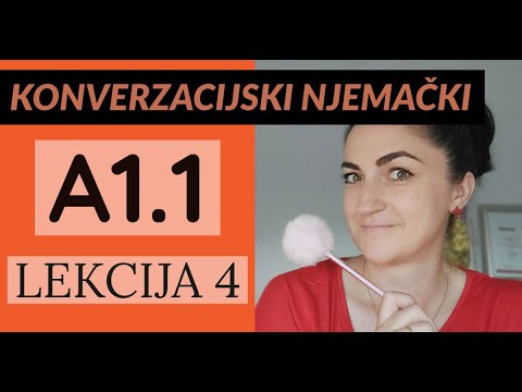 POČNITE GOVORITI NJEMAČKI - ODMAH! - LEKCIJA 4
