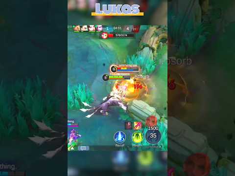 Lukas #mobilelegends #mlbb #hardstonegaming #mlbbgameplay #mlbbshorts #lukas #lukasmlbb #shorts #5v5