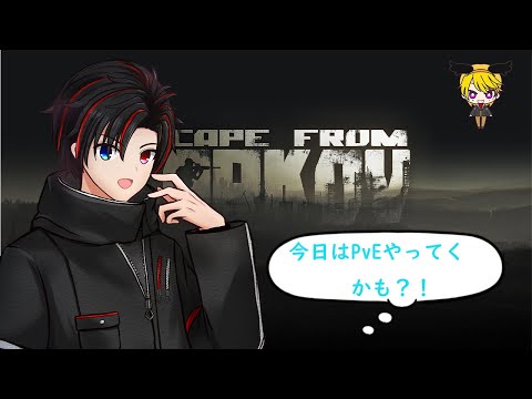 【EFT】PVEでカッパーめざすためにレベル上げとタスクすすめるよ!! よちよちごみ漁り人【月城優/Vtuber】withロロバット #EFT