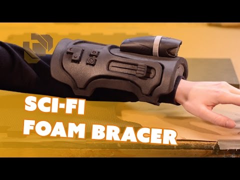 Sci-Fi Foam Bracer - Prop: Live from the Shop
