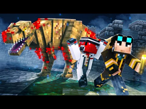 IL T-REX HORROR DISTRUGGE IL MIO JURASSIC PARK su MINECRAFT!