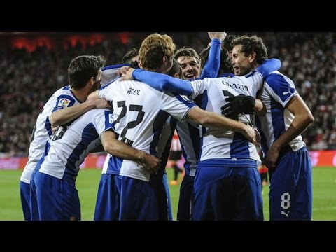 Espanyol vs Valencia 1-2 08/02/2015 GOAL Sergio Garcia
