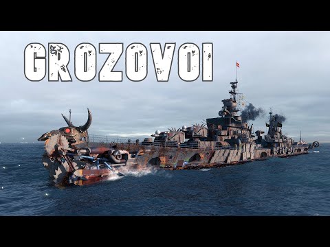 World of WarShips Grozovoi - 3 Kills 199K Damage