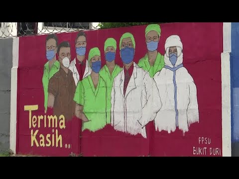 印度尼西亞的COVID-19病例達到50萬例。 (Indonesia hits half a million COVID-19 cases)