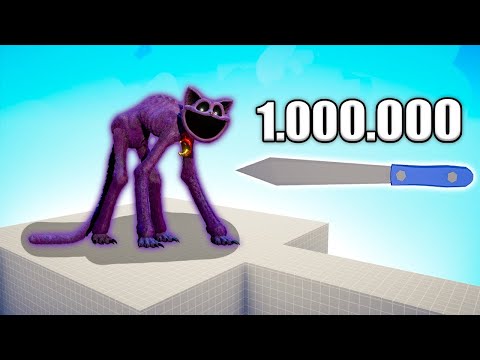 1.000.000 DAMAGE KNIFE vs BOSS UNITS - TABS | Totally Accurate Battle Simulator 2025