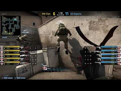 CS:GO POV Demo G2 NiKo (22/18) vs BIG (de_dust2)