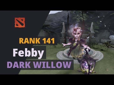 Febby (Rank 141) plays Dark Willow Dota 2 Full Game