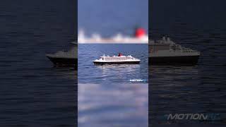 Have you seen the new Bancroft RC Queen Mary 2 maiden voyage yet? One word. Majestic. #rc #rcboat