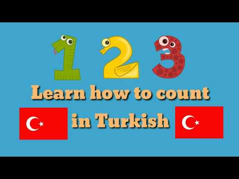 Learn how to count from 1-10 in Turkish ( Turkey ).