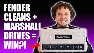 Video thumbnail for Blackstar St. James EL34 Head | The perfect mix of Fender Cleans and Marshall Crunch? Review & Demo by Rich. Words. Music.