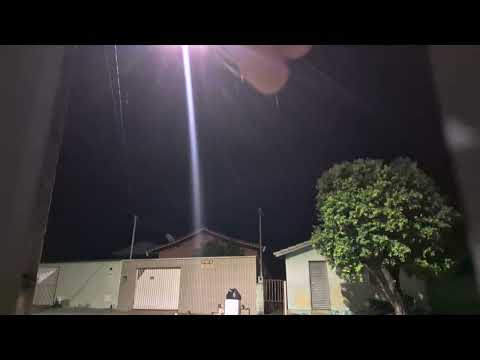 Relâmpagos em Mozarlândia, Goiás, 08/11/2025 . Passagem de frente fria e ciclone extratropical PT 04