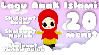 Download lagu Lagu Anak Islami Kompilasi 20 Menit Shalawat Badar Shalawat Nariyah Thibbil Qulup mp3