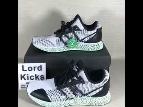 Adidas Y-3 Runner Futurecraft 4D Sneaker Shoes HD Review