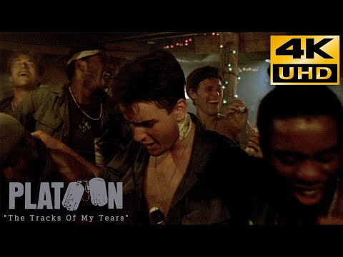 Platoon • "The Tracks Of My Tears" Smokey Robinson • 4K  & HQ Sound