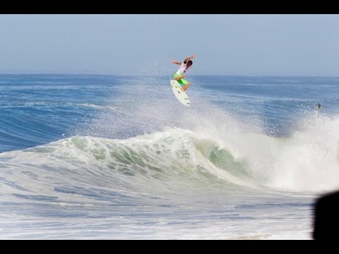 Heat Highlights - Filipe Toledo Barrel to Alley Oop, Quik Pro France 2013 Recap