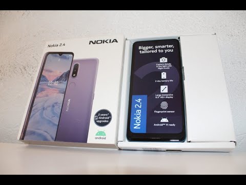 Nokia 2.4 unboxing
