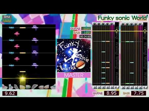 GITADORA / Funky sonic World - MASTER (GUITARFREAKS 10thMIX & drummania 9thMIX)