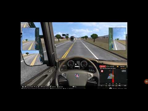 Mapa EBR ETS2 . Na Bahia indo pra Lafaiete coutinho saindo de planalto . 