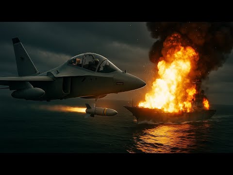 M-346 vs Slava: One Missile, One Kill