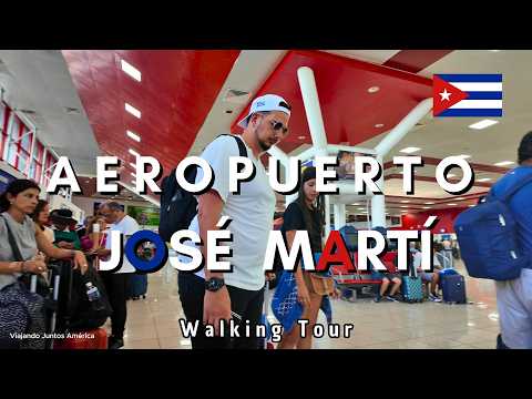 🇨🇺 BIENVENIDOS a CUBA: Así es AEROPUERTO INTERNACIONAL JOSÉ MARTÍ ✈️