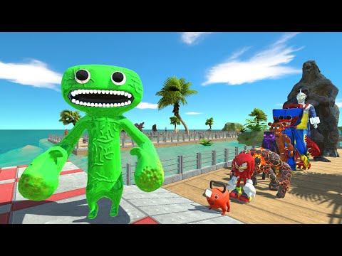 Jumbo Josh vs Pochita OASIS DEATH RUN - Animal Revolt Battle Simulator