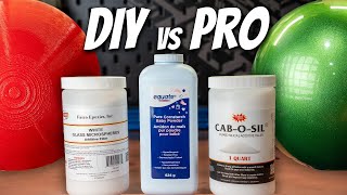 Hide 3D Print Layer Lines with UV Resin — Baby Powder vs Pro Additives